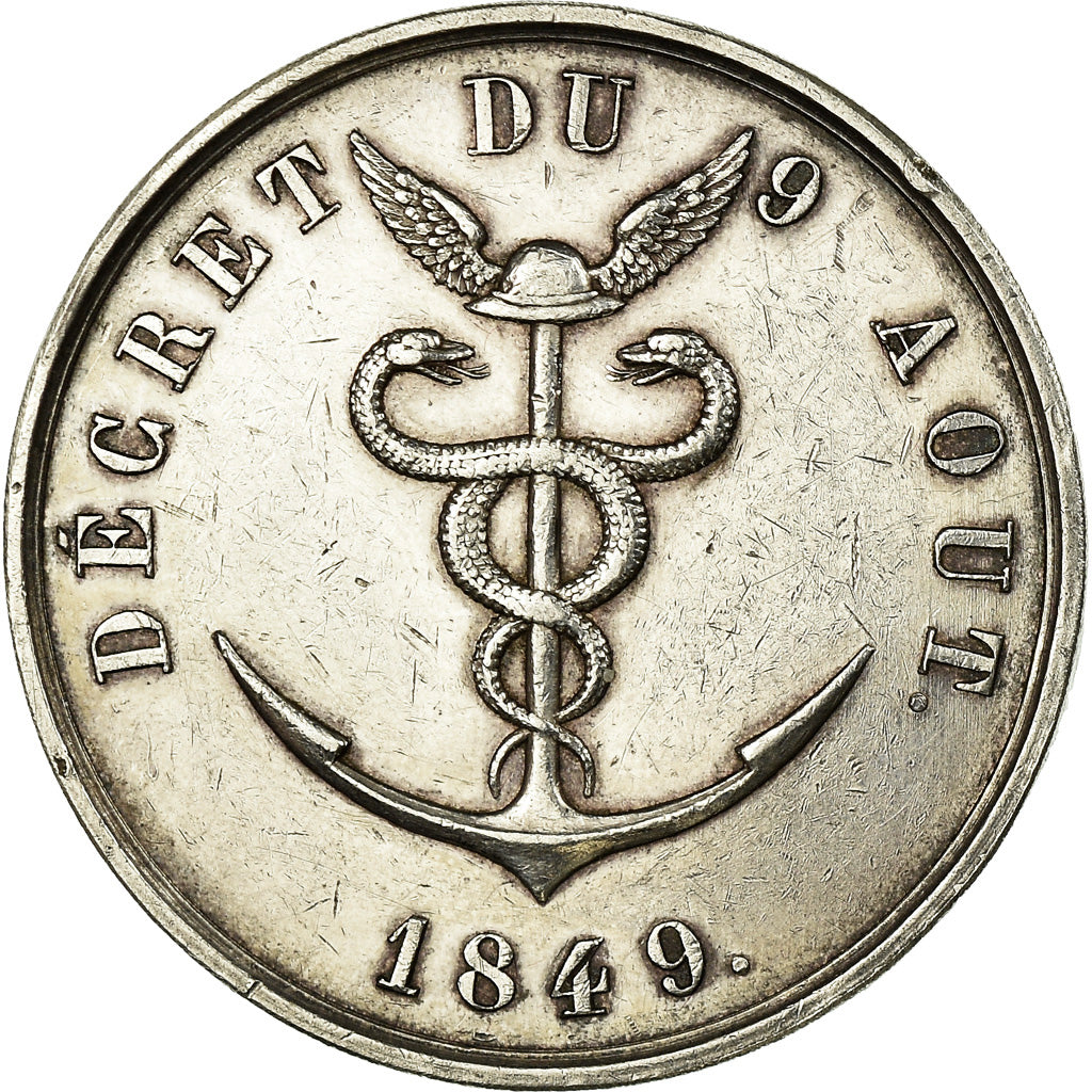 France, Token, Insurance, Le Commerce, Assurances Maritimes du Havre, 1849