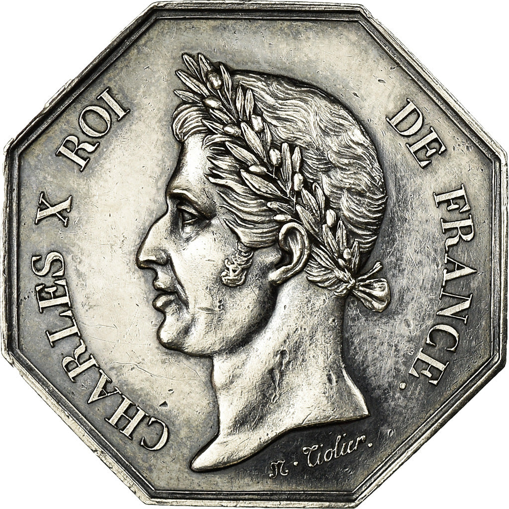 Frankrijk, Token, Chambre de Commerce, Havre de Grace, Charles X, Tiolier, PR+
