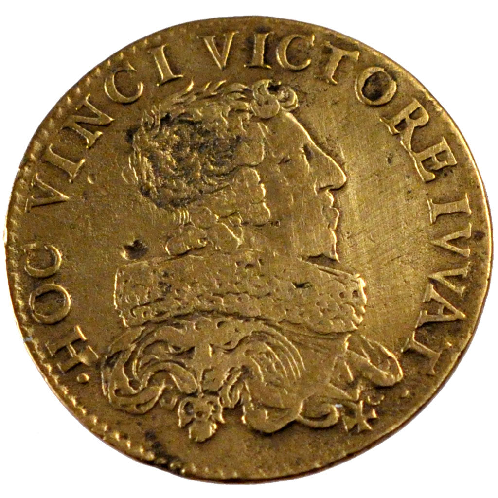 France, Royal, Token, VF(30-35), Copper, Feuardent #12151, 5.10