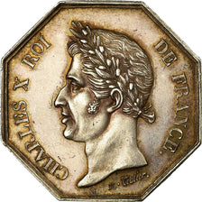 Frankrijk, Token, Charles X, Conseil Municipal du Havre de Grace, 1828, Tiolier
