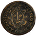 France, Royal, Token, 1615, EF(40-45), Copper, Feuardent #7764, 4.98