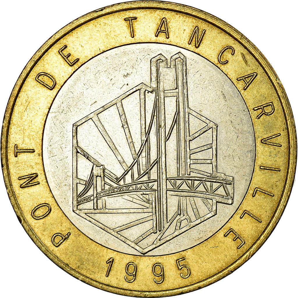 France, Token, Pont de Tancarville, 1 Passage, Le Havre, 1995, MS(60-62)