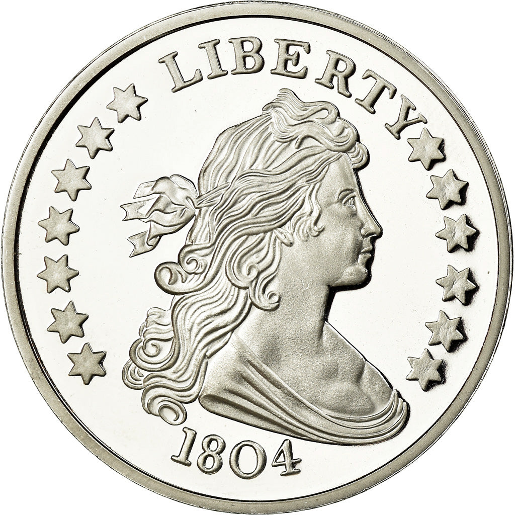 Verenigde Staten van Amerika, Medaille, Reproduction Silver Dollar Liberty, FDC