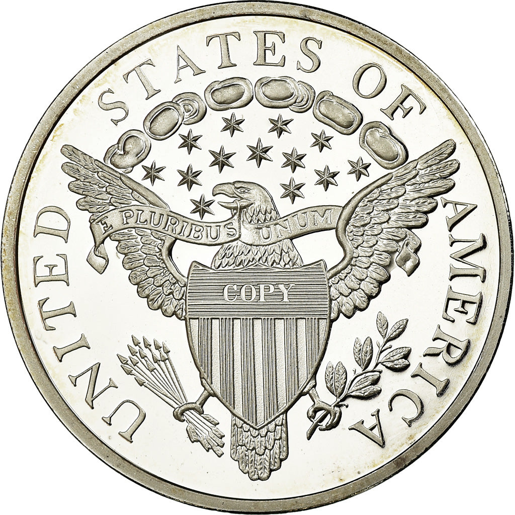 Verenigde Staten van Amerika, Medaille, Reproduction Silver Dollar Liberty, FDC