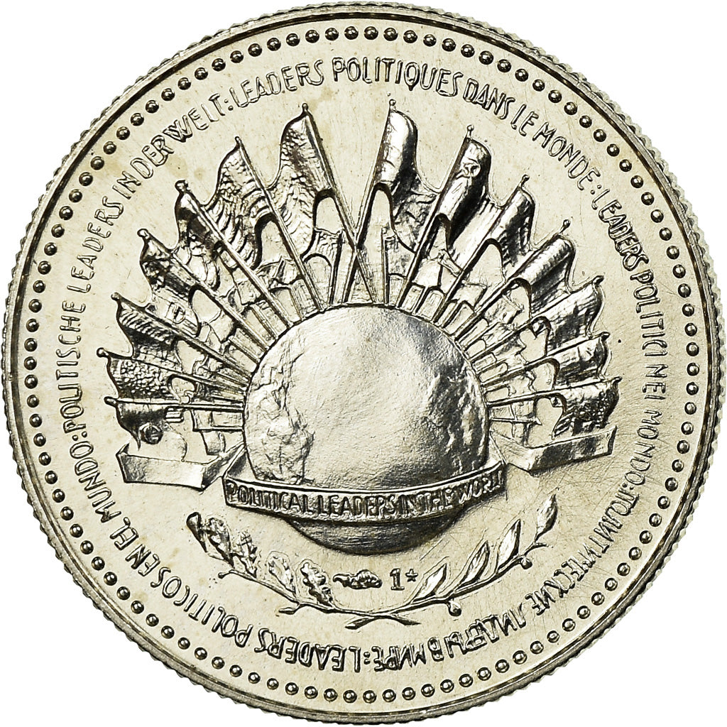 France, Medal, Politique, De Gaulle, 1981, MS(65-70), Silver