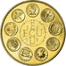 France, Medal, Ecu Europa, 1979, Rodier, MS(65-70), Gilt Bronze