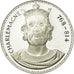 France, Medal, Les Rois de France, Charlemagne, History, MS(63), Silver