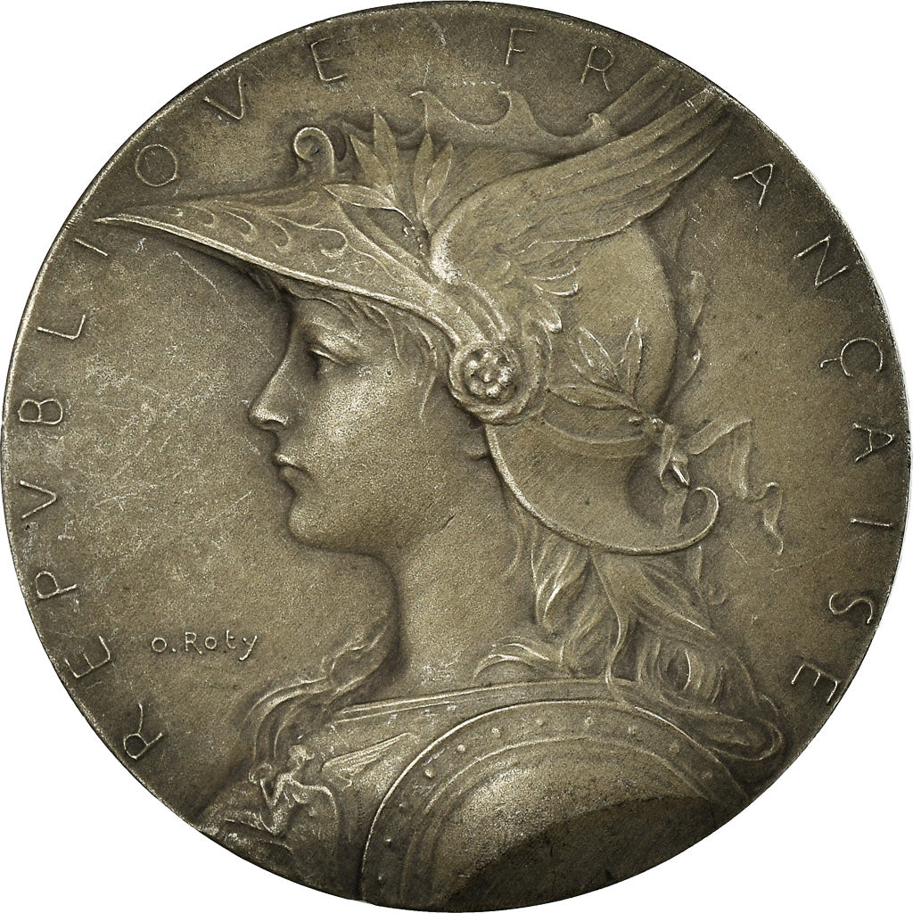 Francia, medaglia, Marianne Casquée, Ministère de l'Intérieur, Roty, BB+