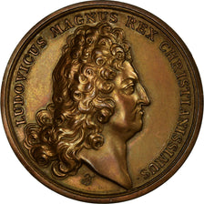 France, Médaille, Louis XIV, Départ de Philippe V, Roi d'Espagne, History