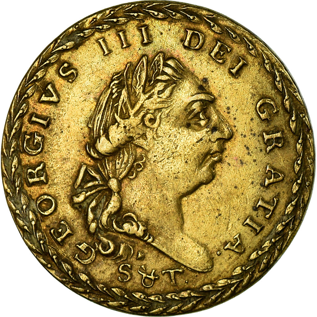 United Kingdom , Jeton, Georges IIII, History, 1800, TTB+, Laiton