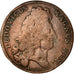 France, Token, Louis XIV, Neptune, History, VF(20-25), Copper