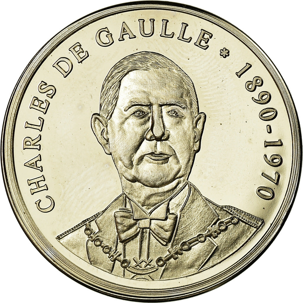 Frankrijk, Medaille, Les Présidents de la République, Charles De Gaulle