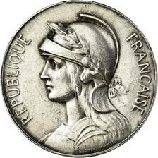 France, Medal, Médaille Coloniale, History, Lemaire, EF(40-45), Silver