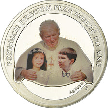 Vatican, Medal, Jean-Paul II, Religions & beliefs, 2005, MS(65-70), Silver
