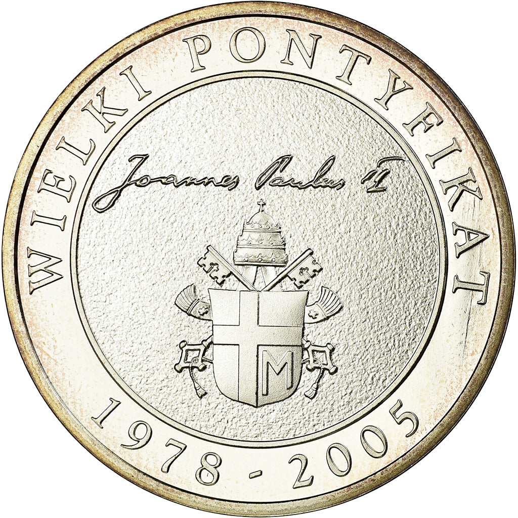 Vatican, Medal, Jean-Paul II, Religions & beliefs, 2005, MS(65-70), Silver