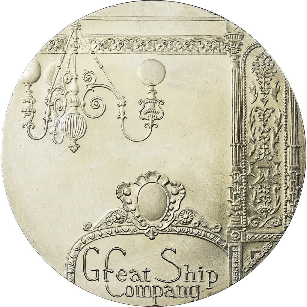 France, Médaille, Les Grands Transatlantiques, Great Eastern, Shipping, C.