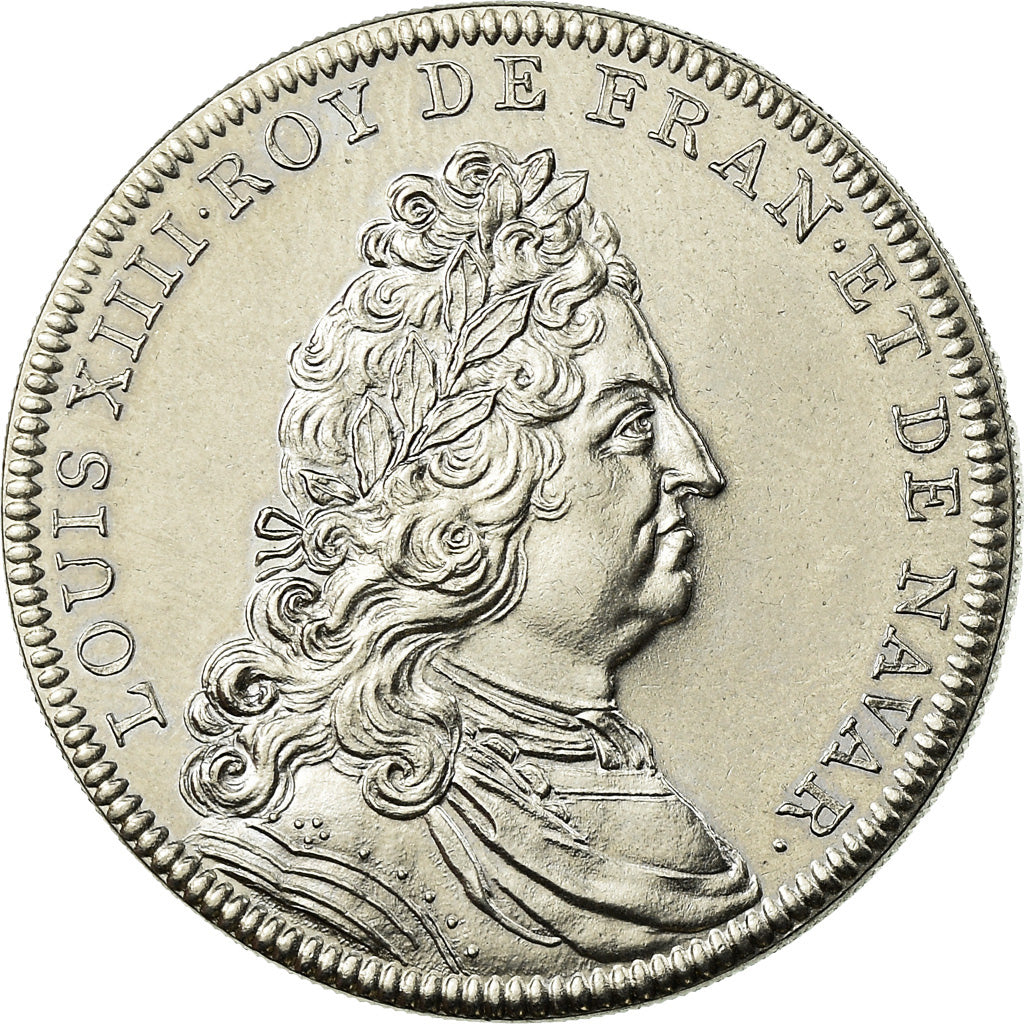 Francia, medalla, Les rois de France, Louis XIV, FDC, Cobre - níquel