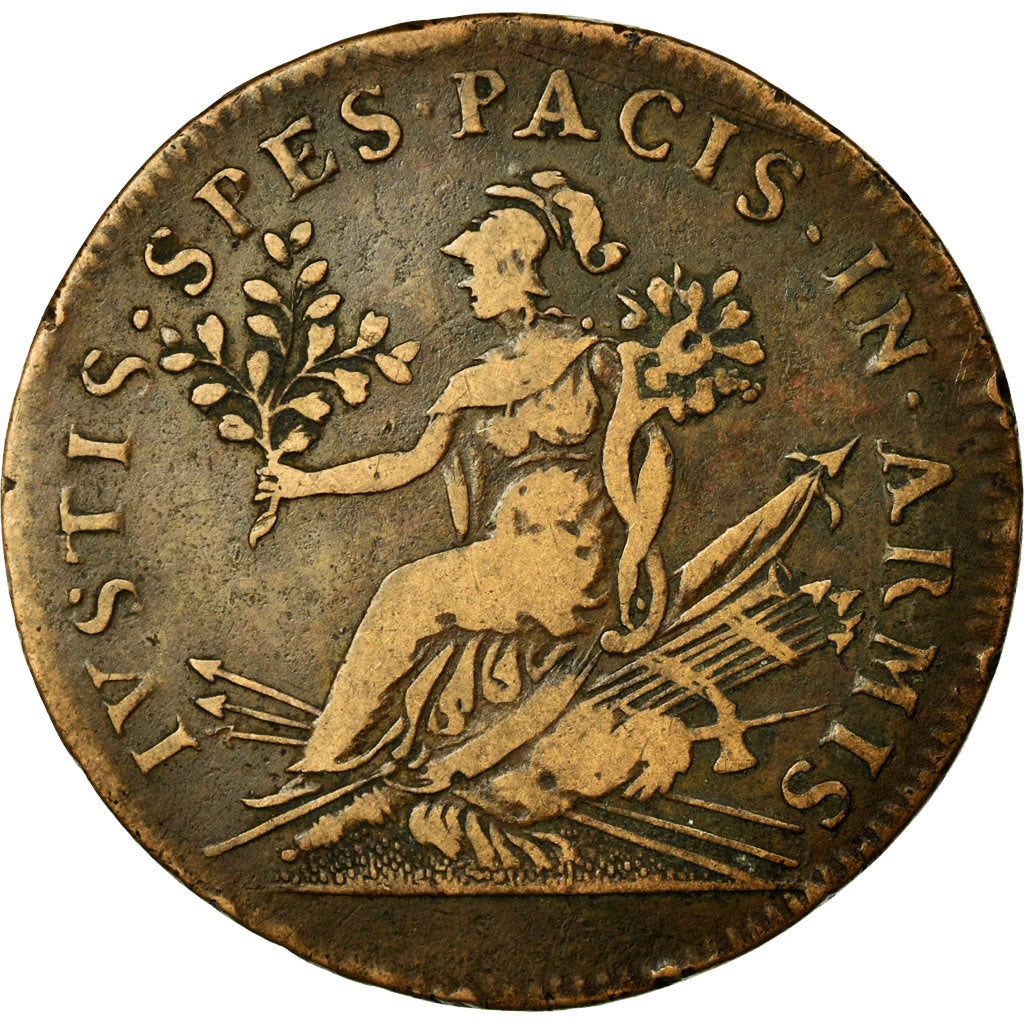 France, Token, Royal, VF(30-35), Copper, Feuardent:12477a