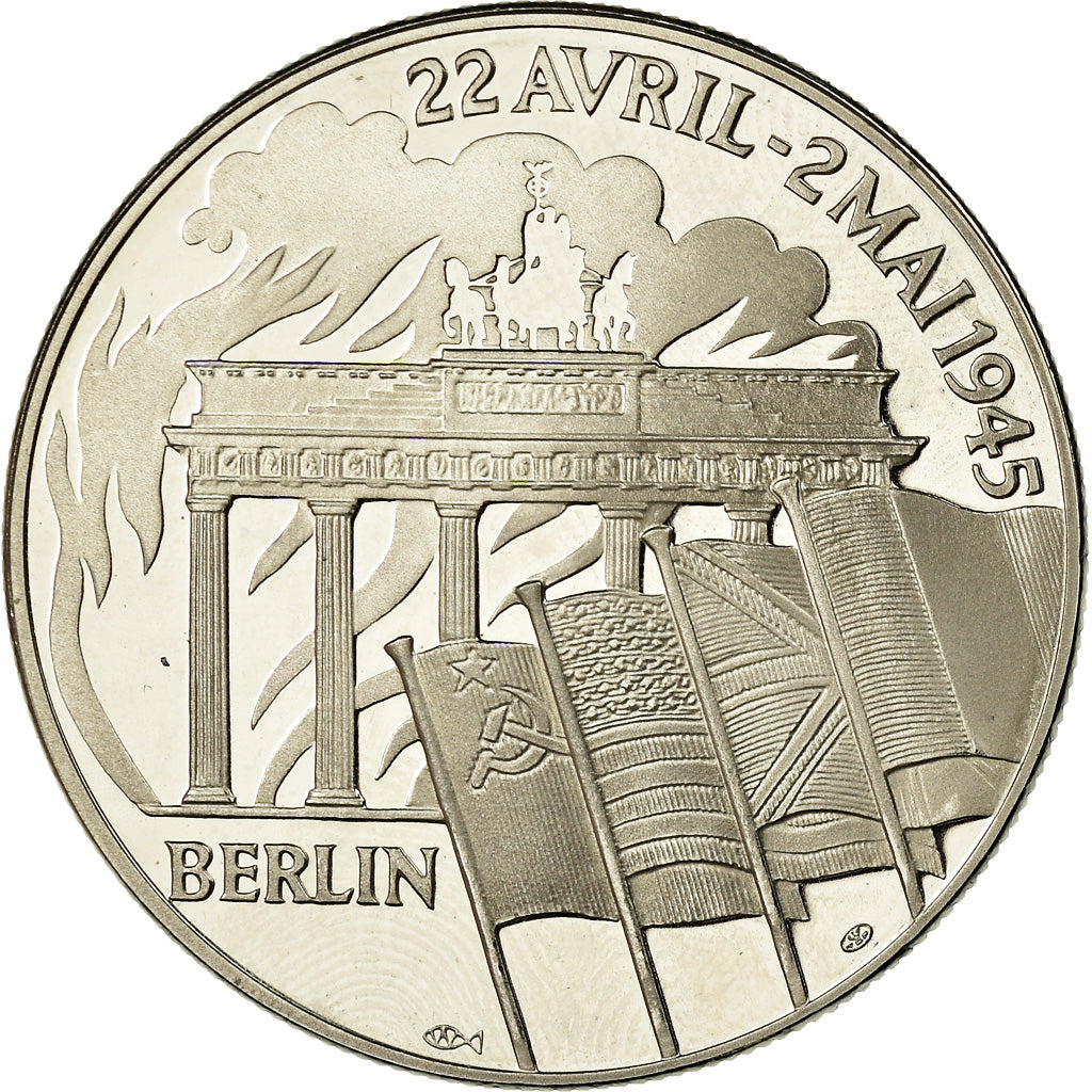 France, Medal, Seconde Guerre Mondiale, Berlin, 1945, History, MS(65-70)
