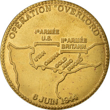 France, Medal, Opération Overlord, 50ème Anniversaire du Débarquement, 1994