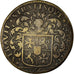 Francia, Token, Maires de Dijon, Hugues de la Croix, History, 1660, BC+, Cobre