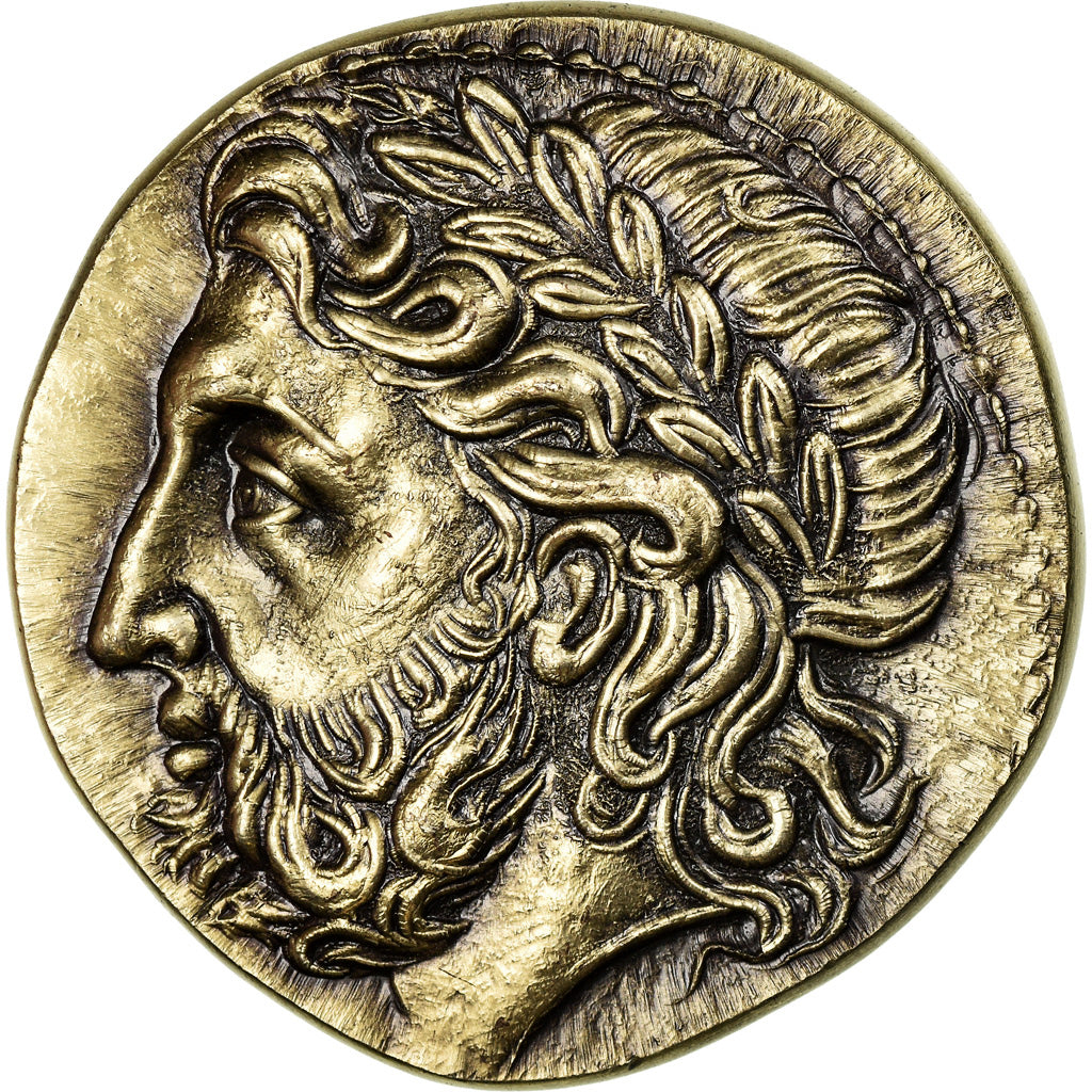 France, Médaille, Reproduction Tétradrachme au Cavalier, Philippe II, SPL