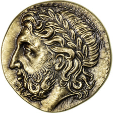 France, Médaille, Reproduction Tétradrachme au Cavalier, Philippe II, SPL