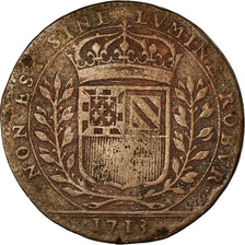 France, Token, Maires de Dijon, Nicolas Labotte, History, 1713, VF(20-25)