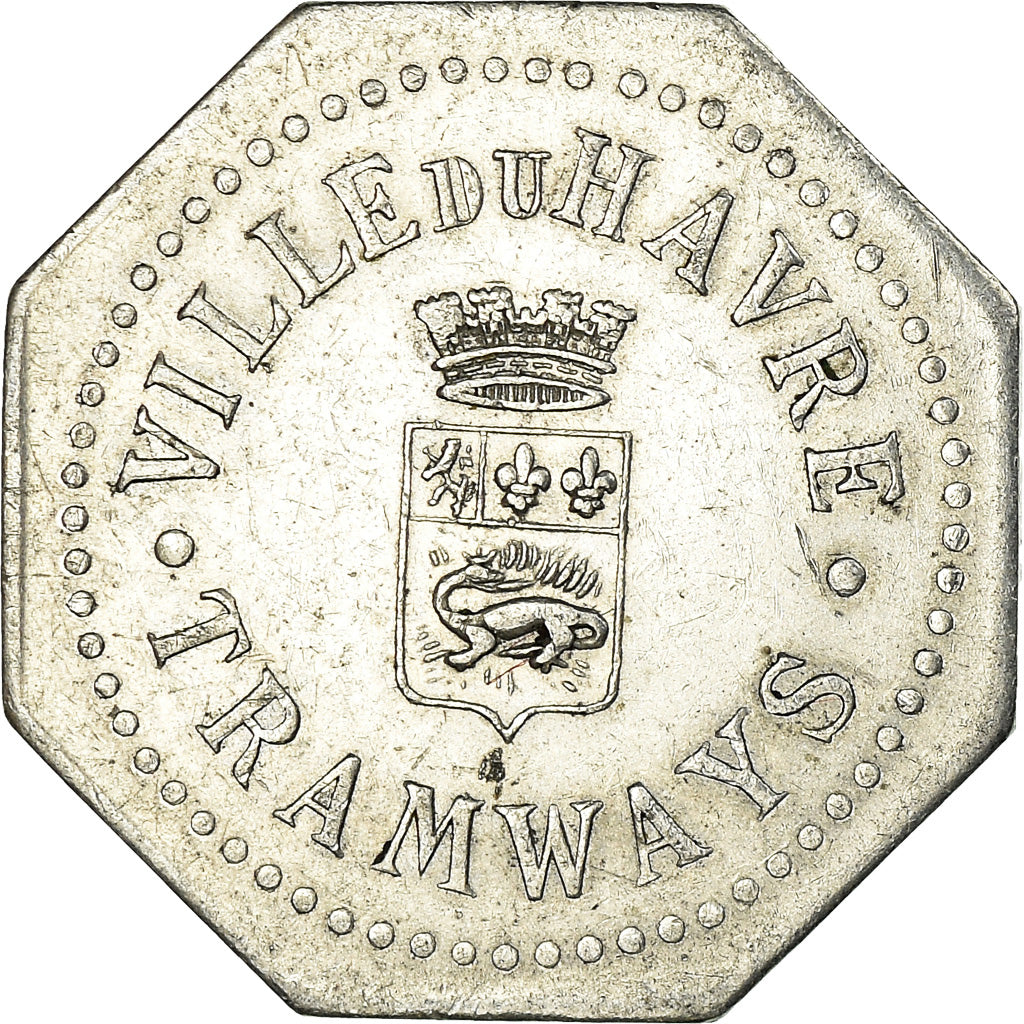 Frankrijk, Token, Tramway, Ville du Havre, Railway, ZF+, Aluminium
