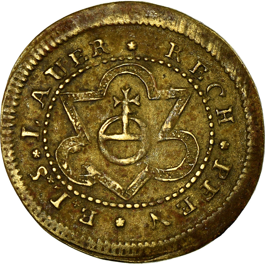 Austria, Token, Léopold II, Nuremberg, History, VF(30-35), Brass