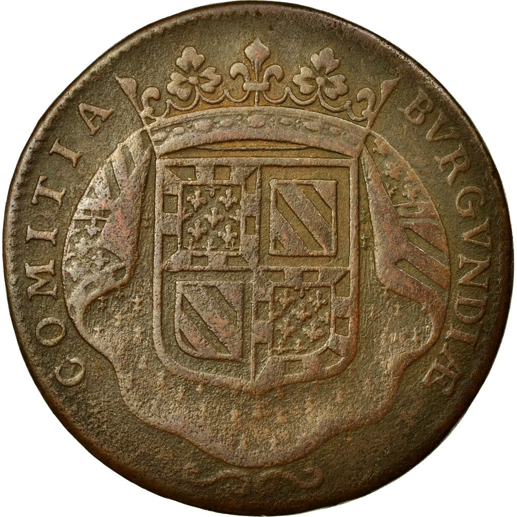 France, Token, Royal, 1707, VF(30-35), Copper, Feuardent:9829