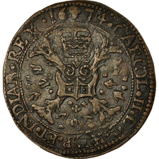Spanish Netherlands, Token, Karel II, Bureau des Finances, Bruxelles, History