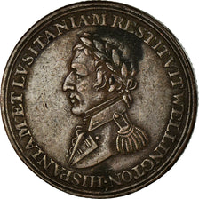 Frankrijk, Token, Wellington, Victoire à Salamanque, History, 1812, ZF, Bronze