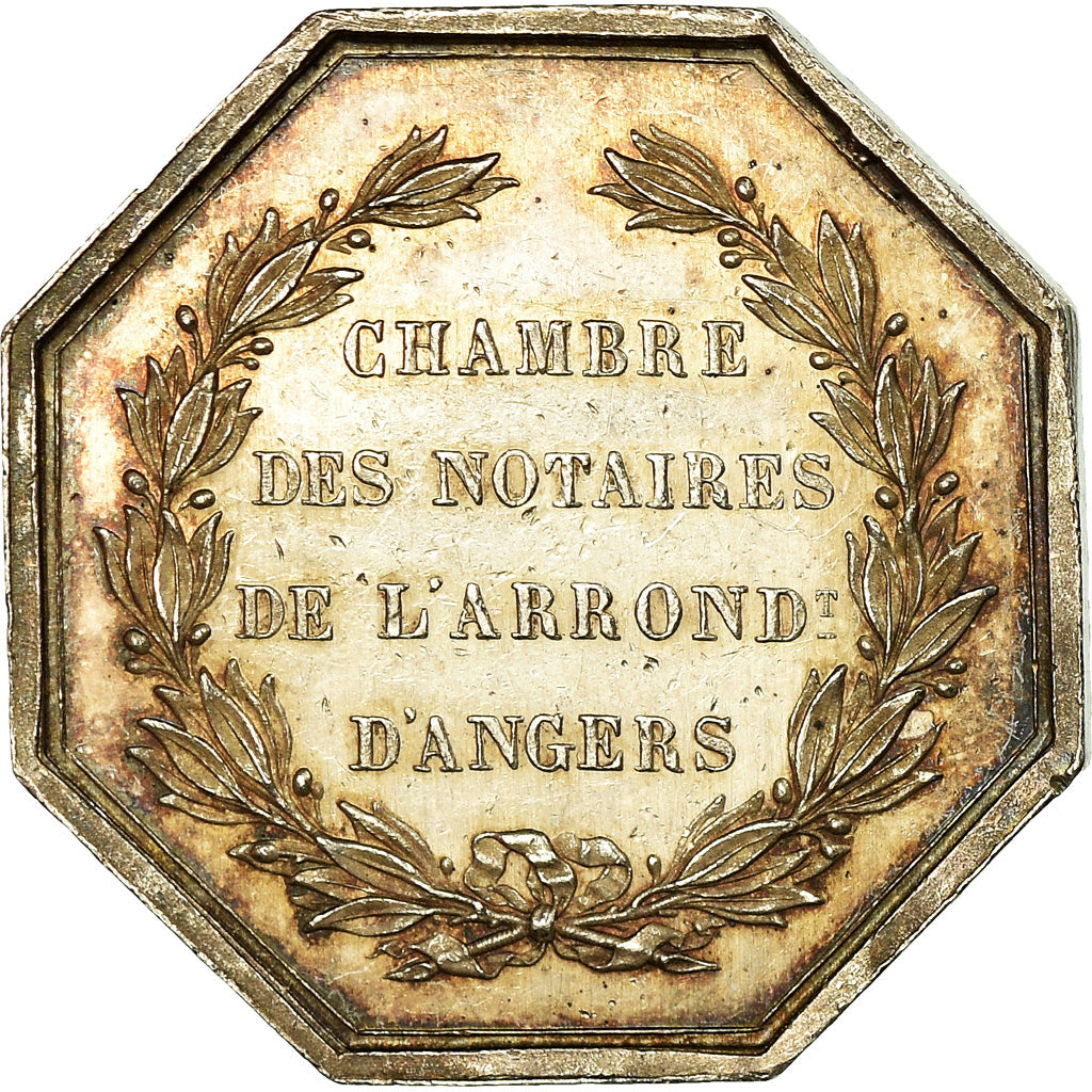 França, Token, Notaires de l'Arrondissement d'Angers, Pacot, AU(55-58), Prata