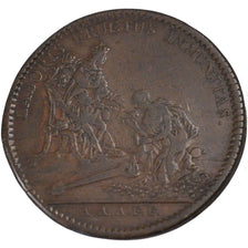 France, Royal, Token, VF(20-25), Copper, Feuardent #7228, 9.83