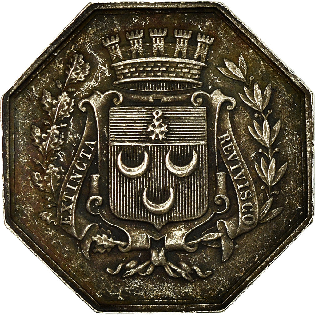 France, Jeton, Notaires de l'Arrondissement de Châteaudun, SUP, Argent