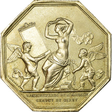 France, Token, Manufactures de Saint Gobain, Gayrard, MS(63), Silver