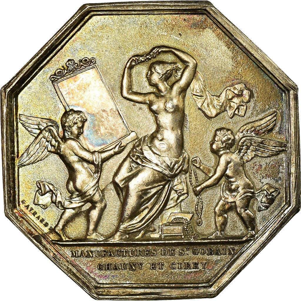 France, Jeton, Industry, Manufactures de Saint Gobain, Gayrard, SUP+, Argent