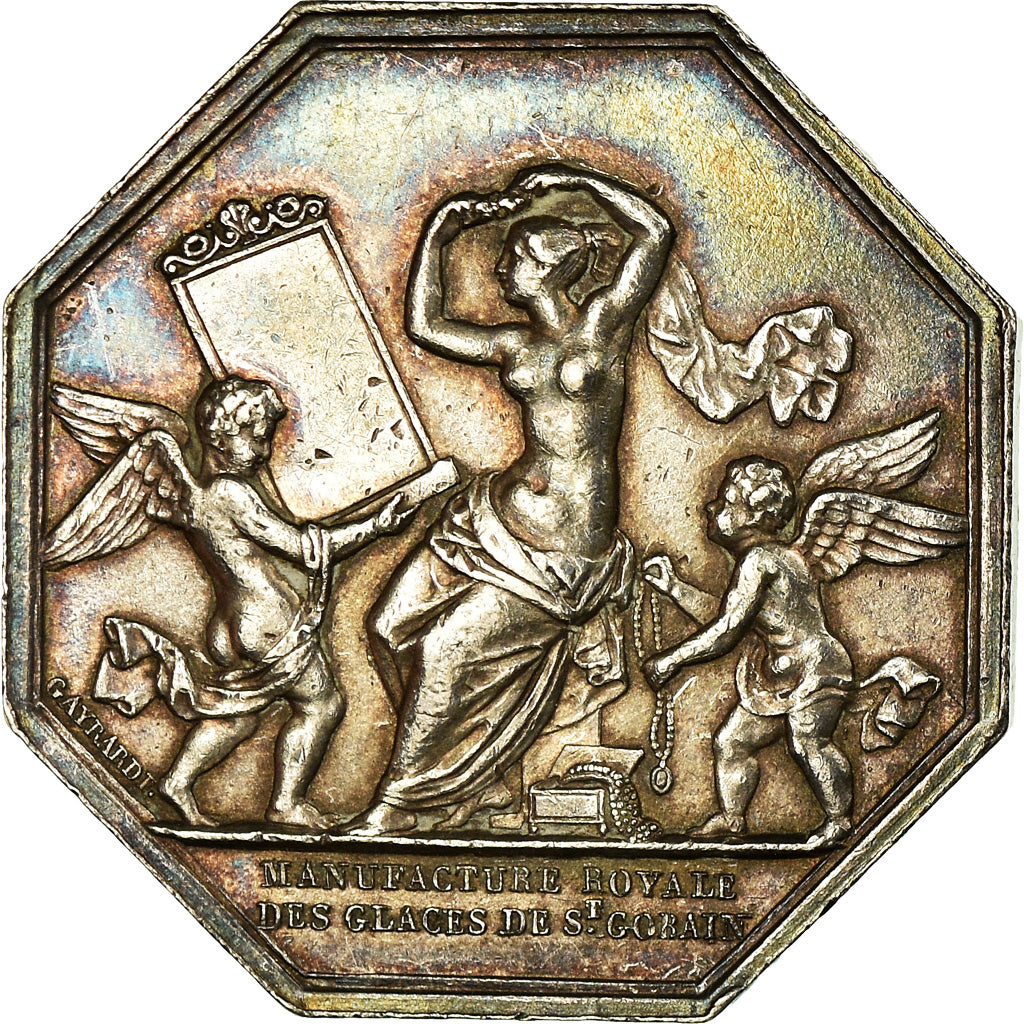 Francja, Token, Przemysł, Manufactures de Saint Gobain, Gayrard, AU(55-58)
