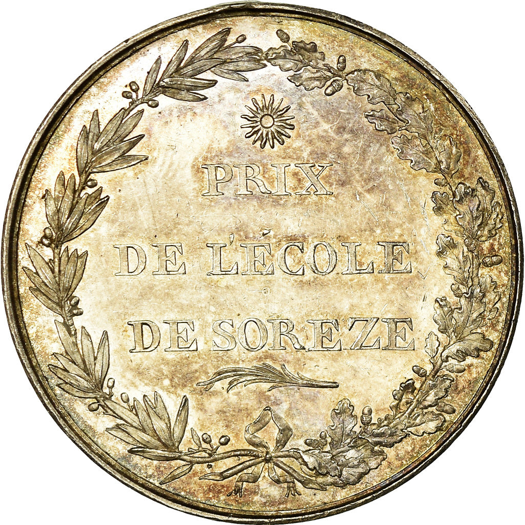 Frankrijk, Token, Education, Prix de l'Ecole de Sorèze, 1816, PR, Zilver