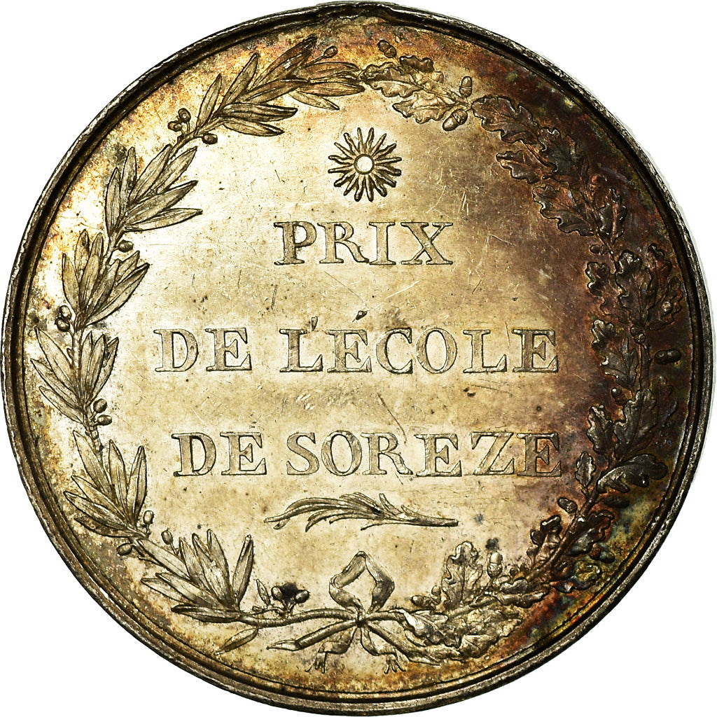 Frankrijk, Token, Education, Prix de l'Ecole de Sorèze, 1816, PR, Zilver