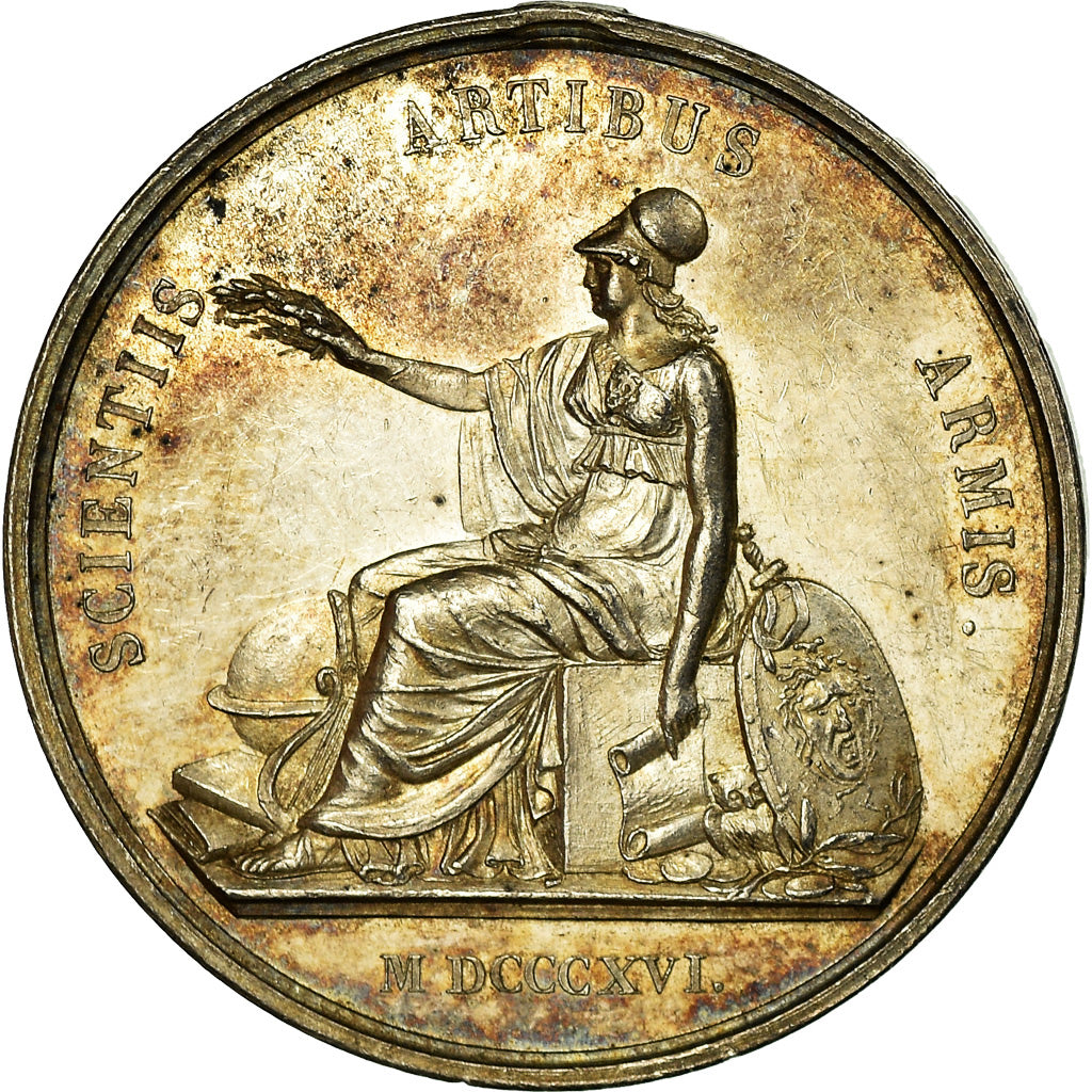 Francia, Token, Education, Prix de l'Ecole de Sorèze, 1816, SPL, Argento