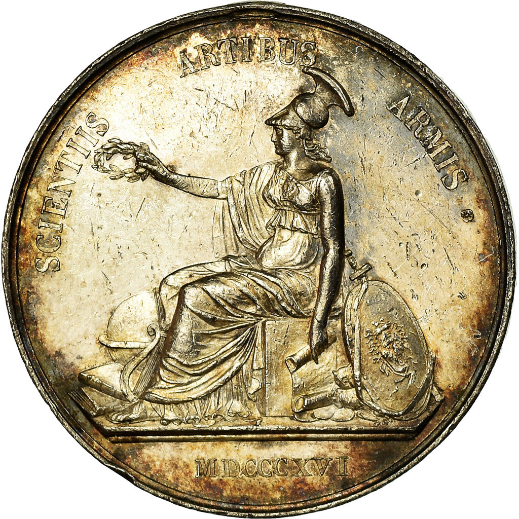 France, Token, Education, Prix de l'Ecole de Sorèze, 1816, AU(55-58), Silver