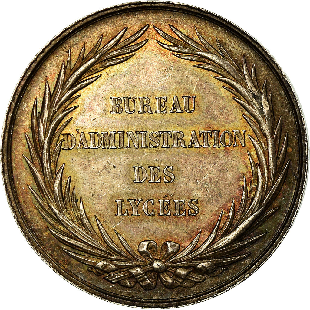France, Token, Education, Bureau d'Administration des Lycées, MS(60-62), Silver