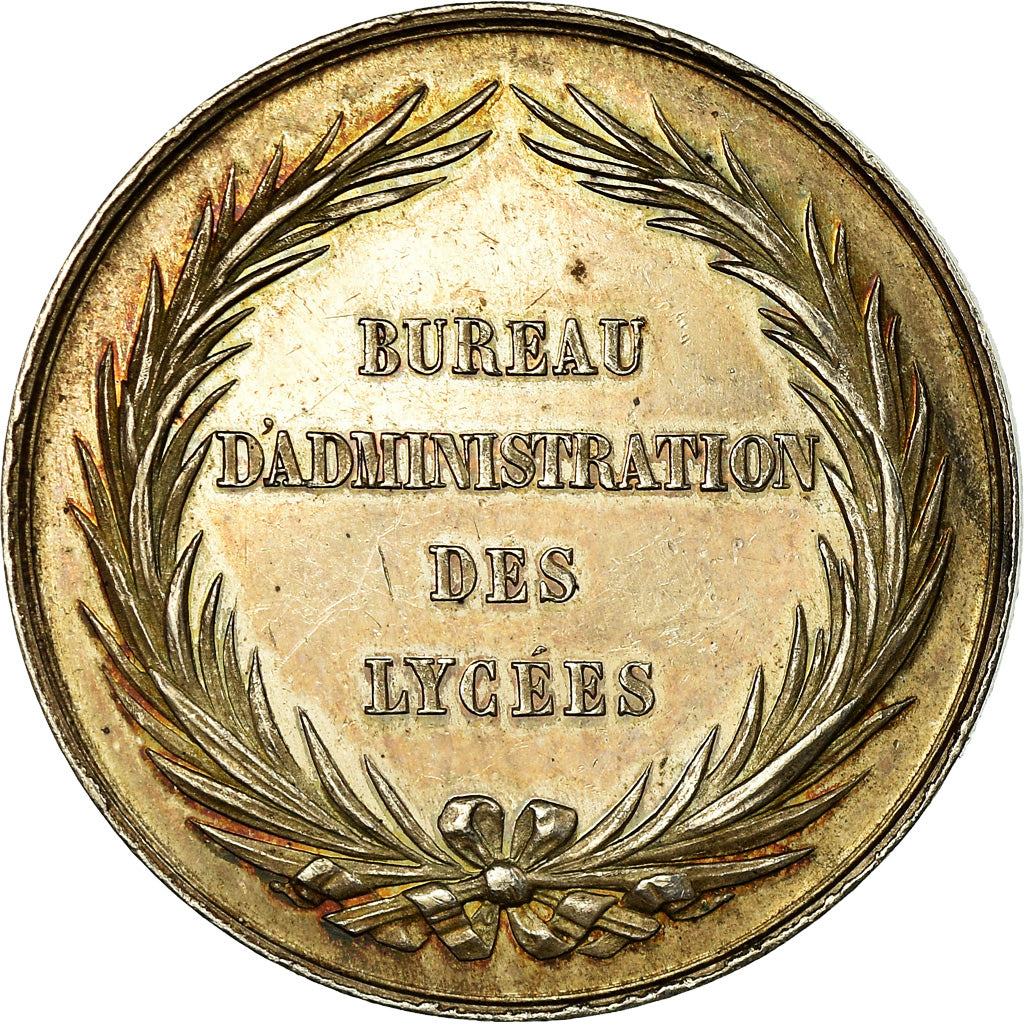 France, Token, Education, Bureau d'Administration des Lycées, AU(55-58), Silver