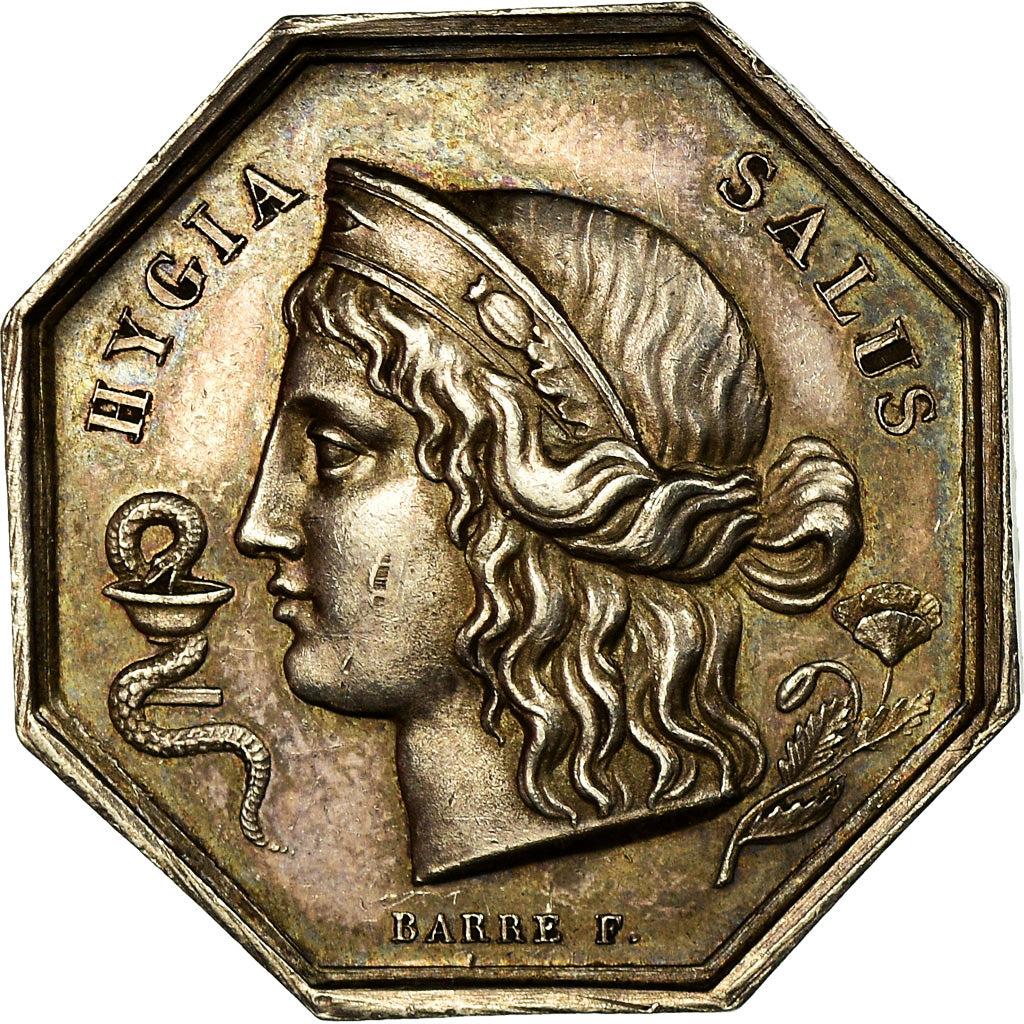 Frankreich, Token, Médecine, Assistance Publique Seine-et-Oise, Barre, VZ+