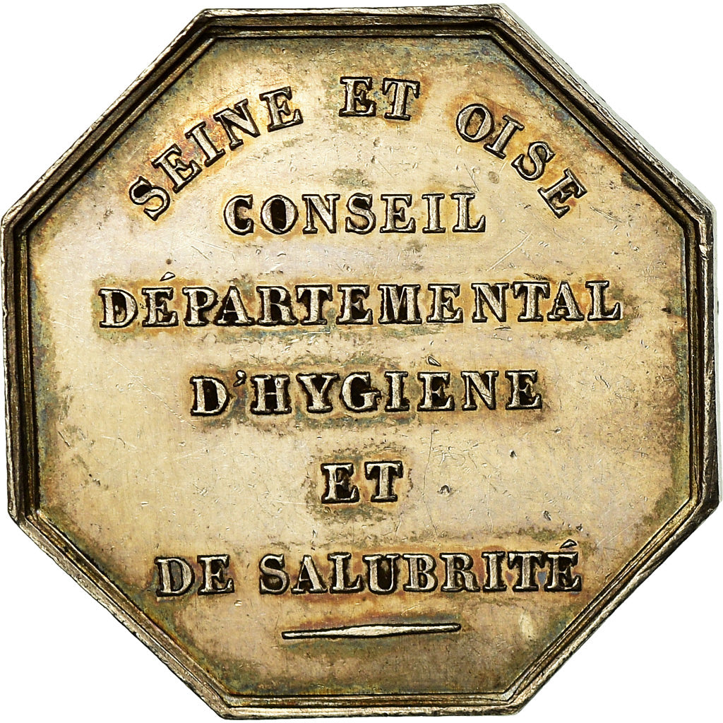 Frankreich, Token, Médecine, Assistance Publique Seine-et-Oise, Barre, VZ+