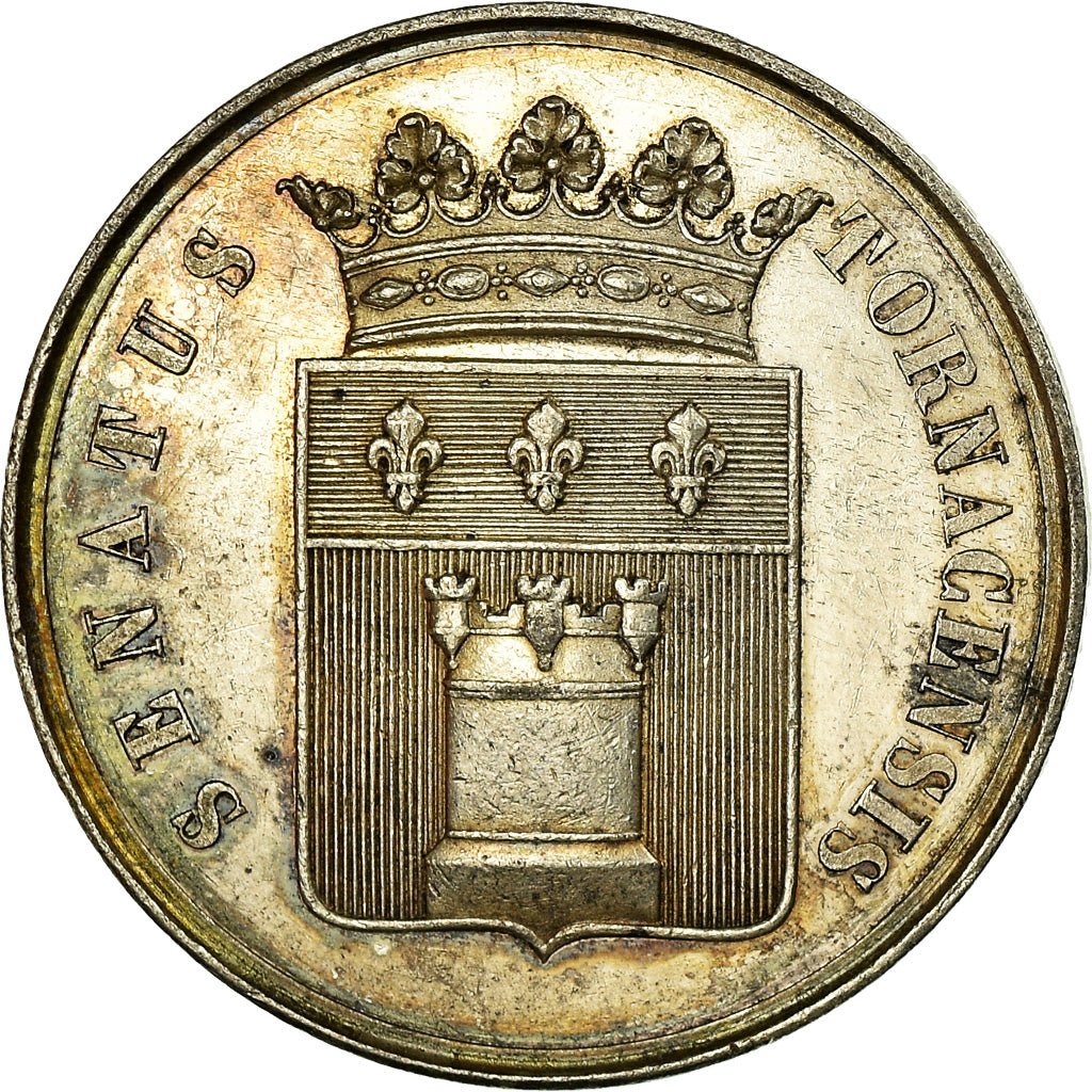 Belgium, Token, Le Sénat de Tournai, AU(55-58), Silver