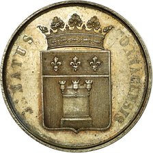 Belgique, Jeton, Conseil Communal de Tournai, 1857, SUP, Argent