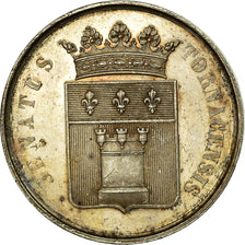 Belgium, Token, Conseil Communal de Tournai, 1856, AU(55-58), Silver